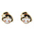 Disney x Short Story Earrings Mulan Face - Epoxy