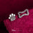 Disney x Short Story Earrings 101 Dalmatians Paw And Bone - Diamante