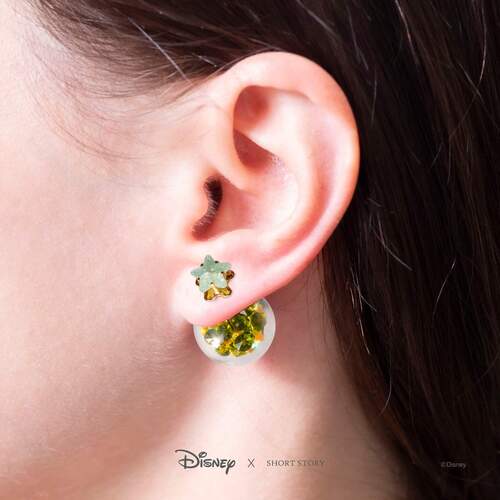 Disney x Short Story Bubble Earrings Tinkerbell