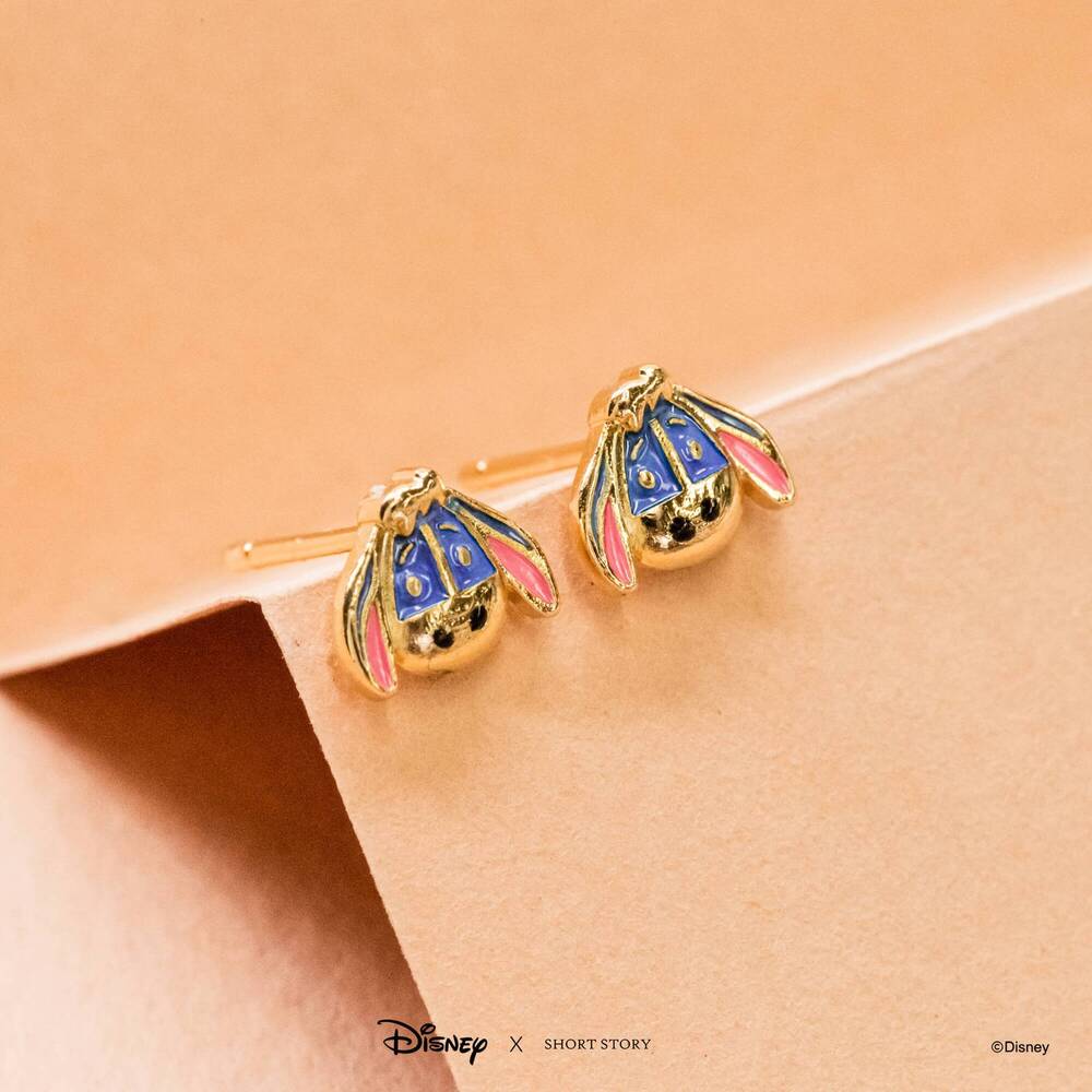 Disney x Short Story Earrings Eeyore - Epoxy
