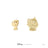 Disney x Short Story Earrings Mrs Potts and Chip - Gold