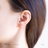 Disney x Short Story Earrings Genie's Lamp and Moon - Gold