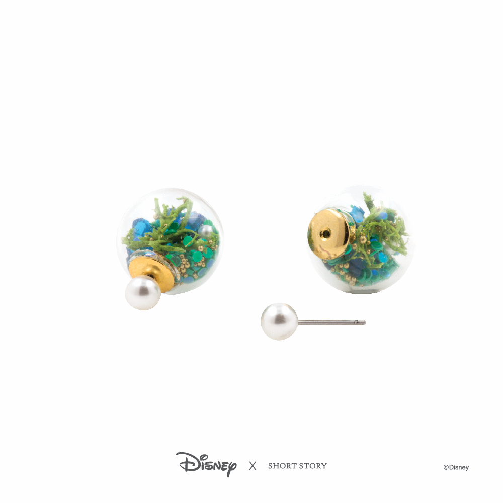 Disney x Short Story Bubble Earrings Ariel