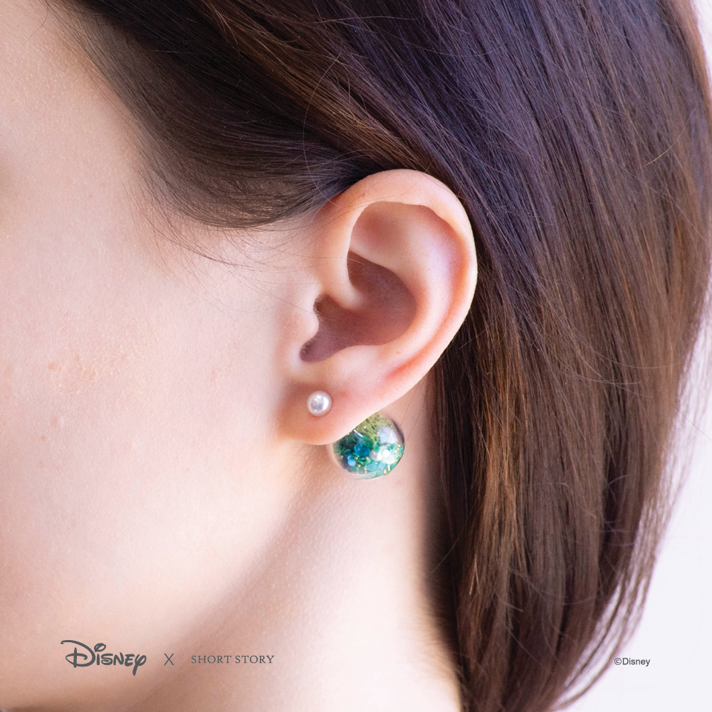 Disney x Short Story Bubble Earrings Ariel