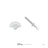 Disney x Short Story Earrings Mulan Fan And Sword - Silver
