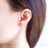 Disney x Short Story Earrings Aurora's Flower And Crown - Gold