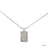 Harry Potter x Short Story Necklace - Marauder's Map - Silver