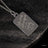 Harry Potter x Short Story Necklace - Marauder's Map - Silver