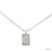 Harry Potter x Short Story Necklace - Marauder's Map - Silver