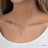 Harry Potter x Short Story Necklace - Harry Trio - Silver