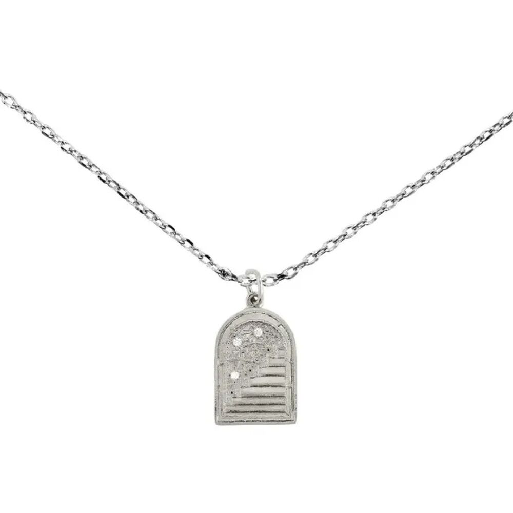 Harry potter x Short Story Necklace - Hidden Staircase - Silver