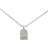 Harry potter x Short Story Necklace - Hidden Staircase - Silver