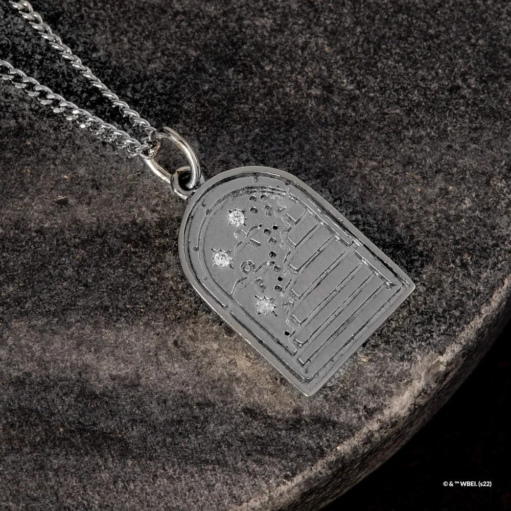 Harry potter x Short Story Necklace - Hidden Staircase - Silver