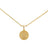 Harry potter x Short Story Necklace - Golden Egg - Gold
