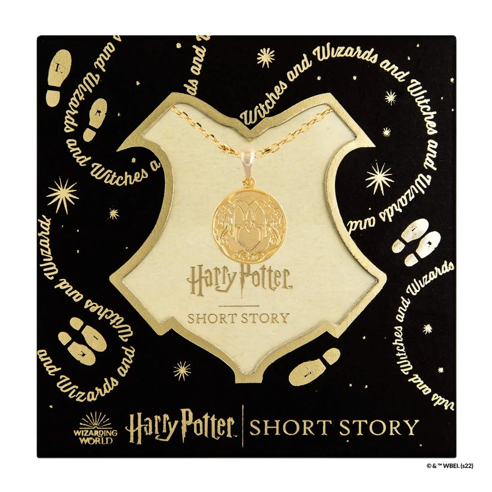 Harry potter x Short Story Necklace - Golden Egg - Gold