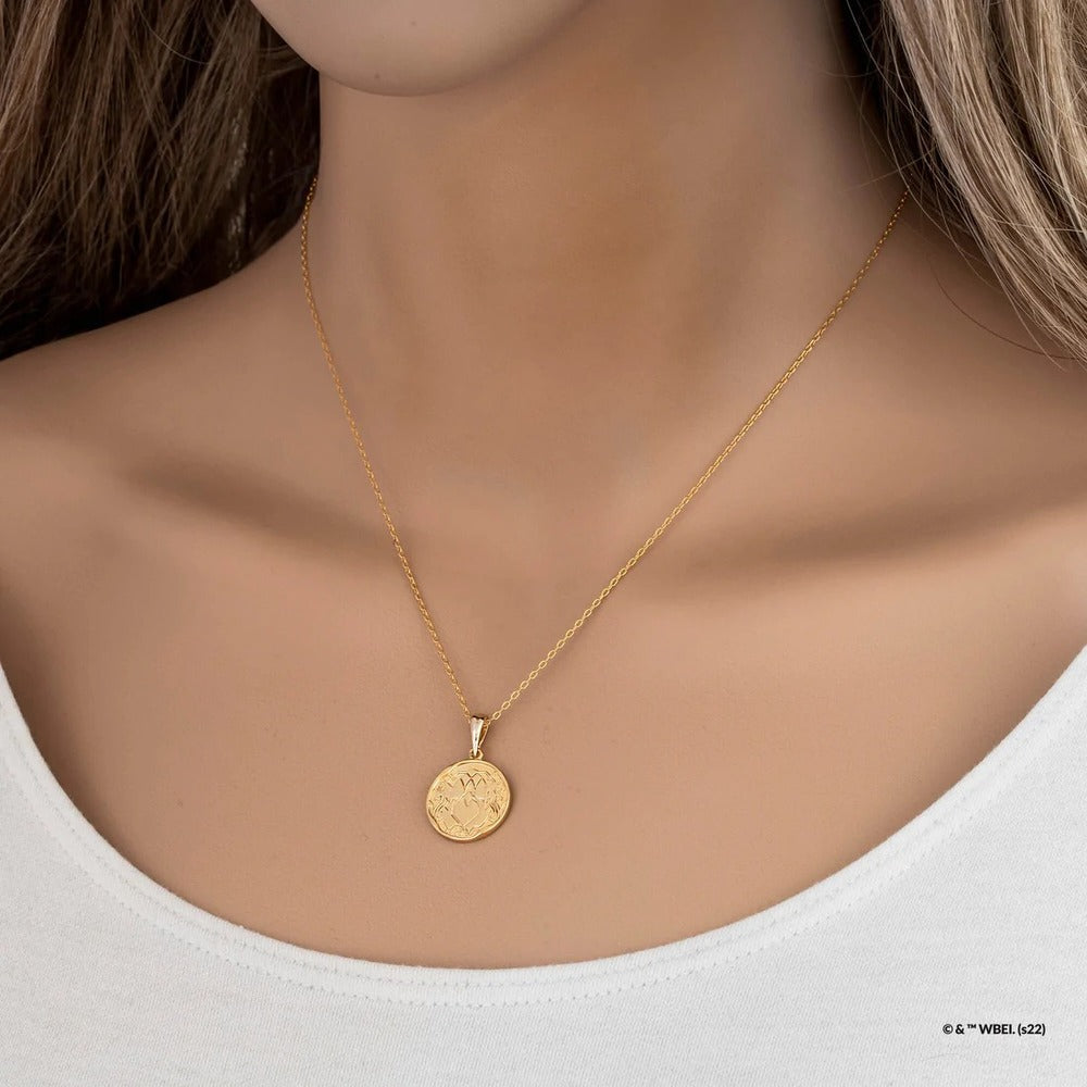 Harry potter x Short Story Necklace - Golden Egg - Gold