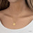 Harry potter x Short Story Necklace - Golden Egg - Gold