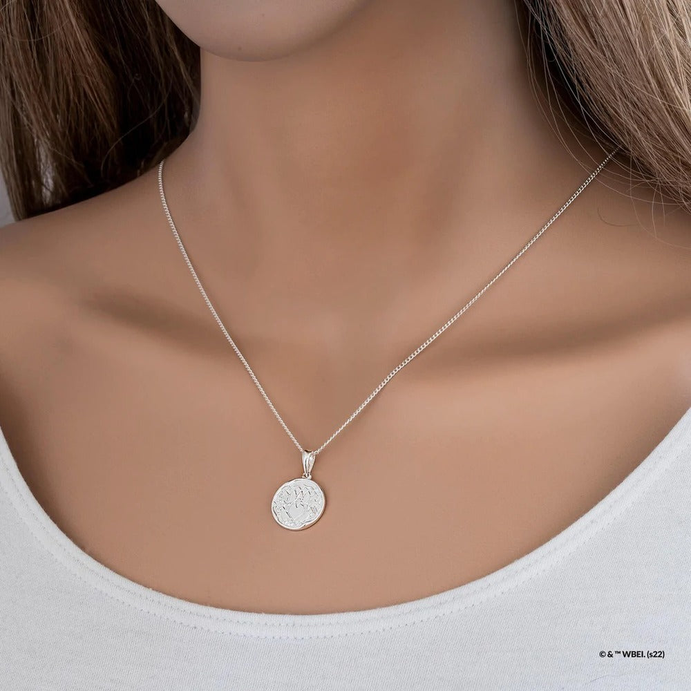 Harry Potter x Short Story Necklace - Golden Egg - Silver