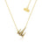 Disney Couture Kingdom Precious Metal - Star Wars - N1-Starfighter Necklace Yellow Gold