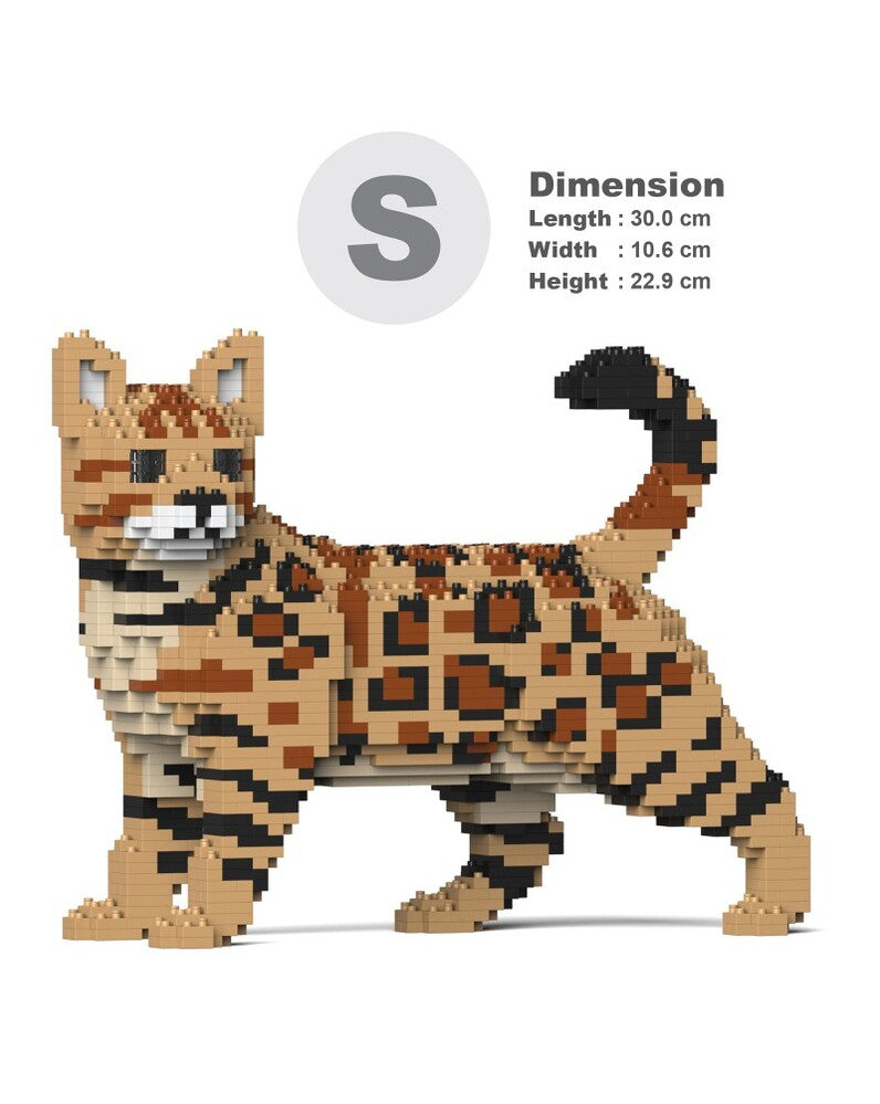 Jekca Animals - Bengal Cat 4-in-1