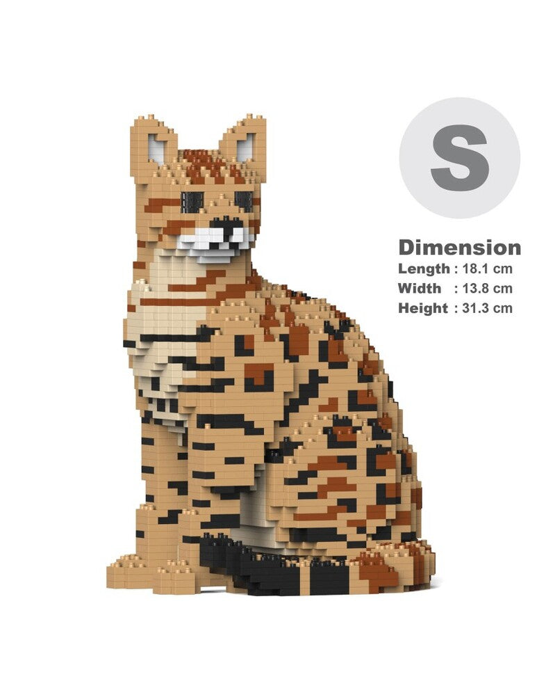 Jekca Animals - Bengal Cat 4-in-1