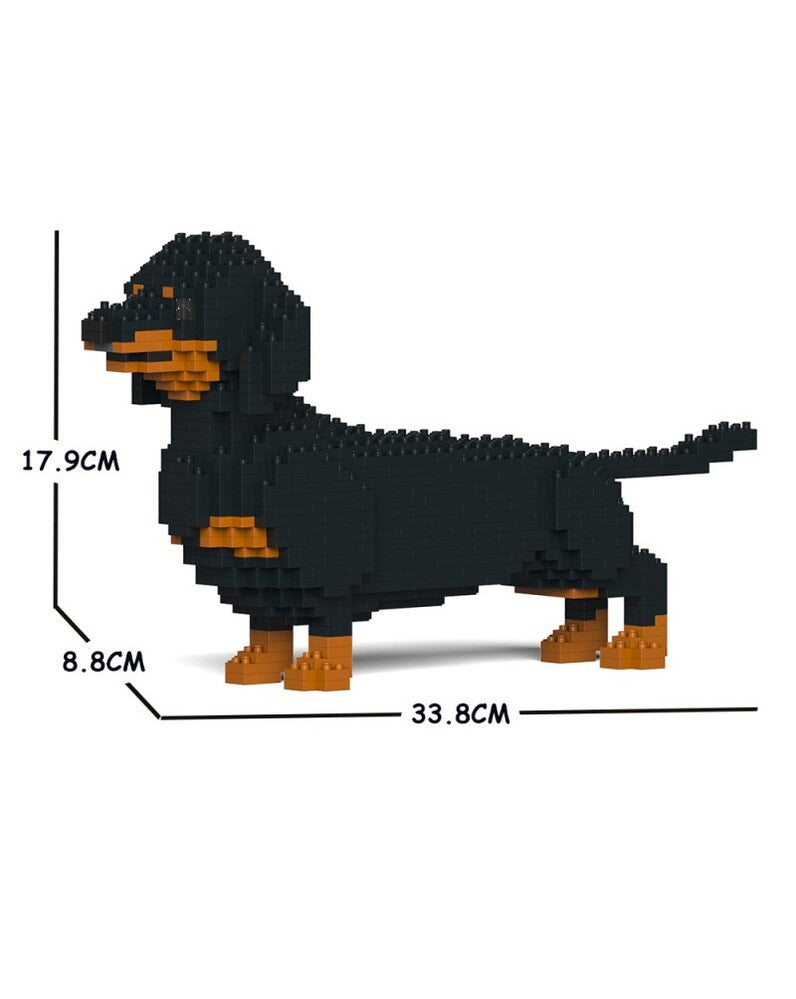 Jekca Animals - Dachshund Black 17cm
