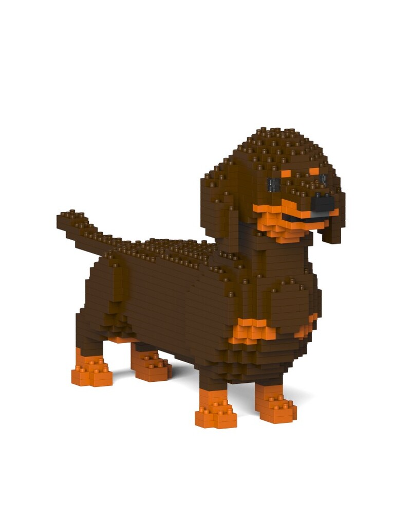 Jekca Animals - Dachshund Brown 17cm