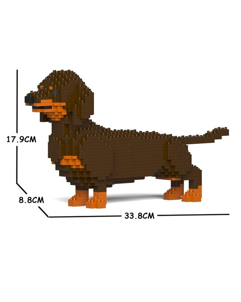 Jekca Animals - Dachshund Brown 17cm