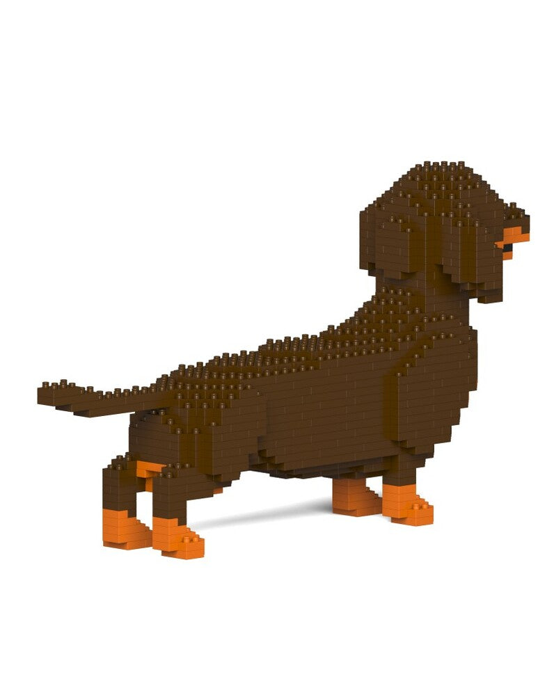 Jekca Animals - Dachshund Brown 17cm