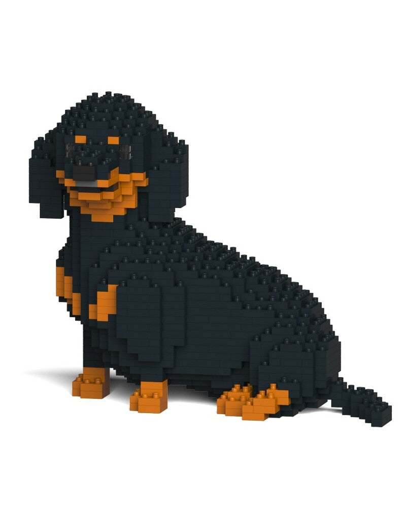 Jekca Animals - Dachshund Sitting Black 17cm