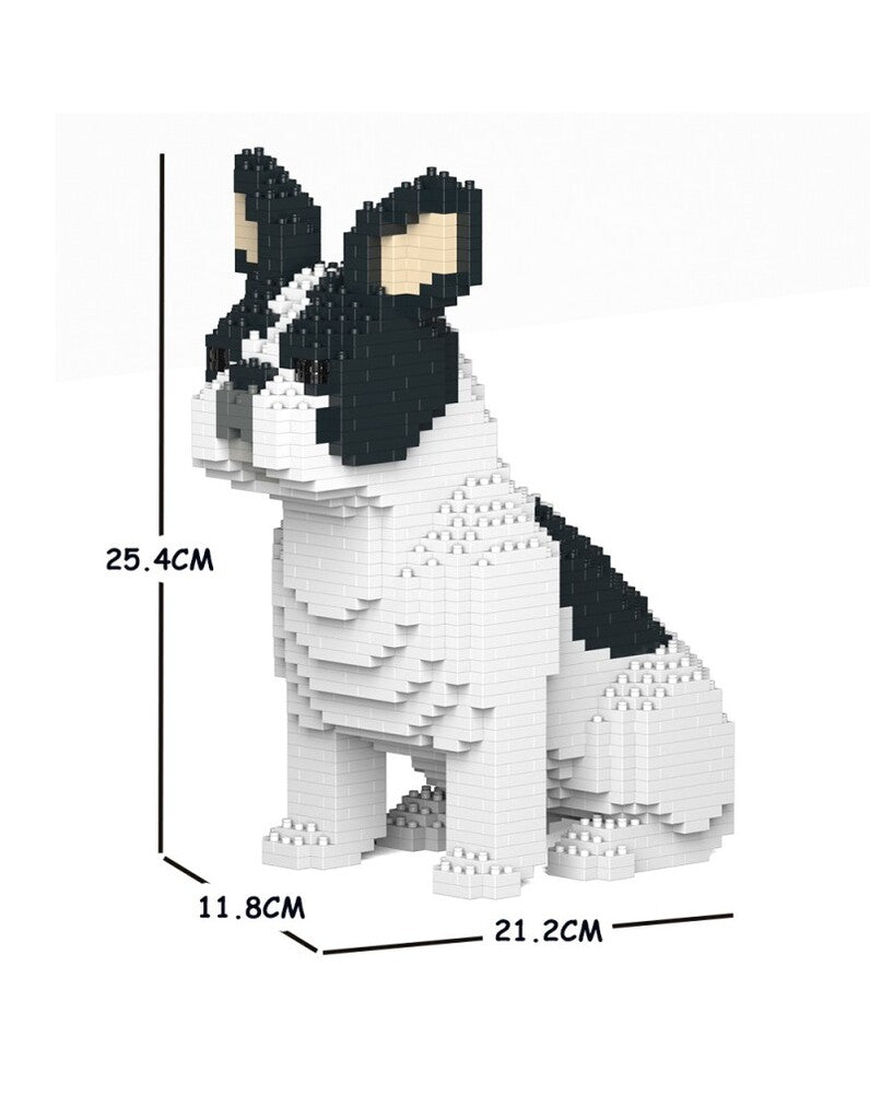 Jekca Animals - French Bulldog Sitting 22cm