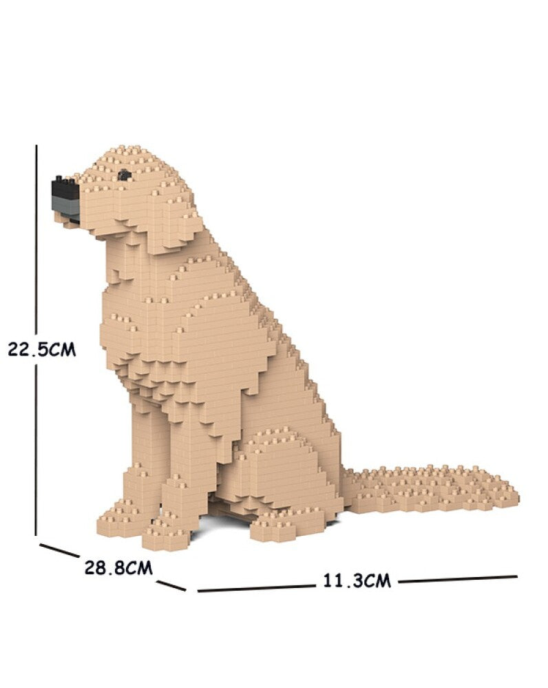 Jekca Animals - Golden Retriever Sitting 22cm