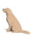 Jekca Animals - Golden Retriever Sitting 22cm