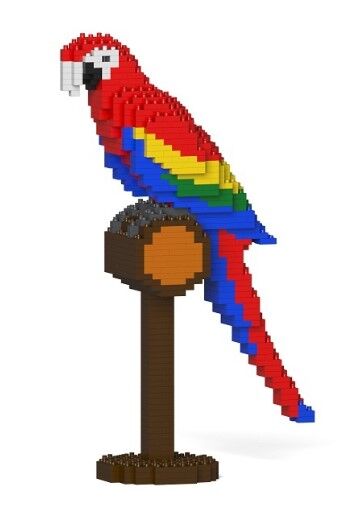 Jekca Animals - Scarlet Macaw 31cm