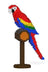 Jekca Animals - Scarlet Macaw 31cm
