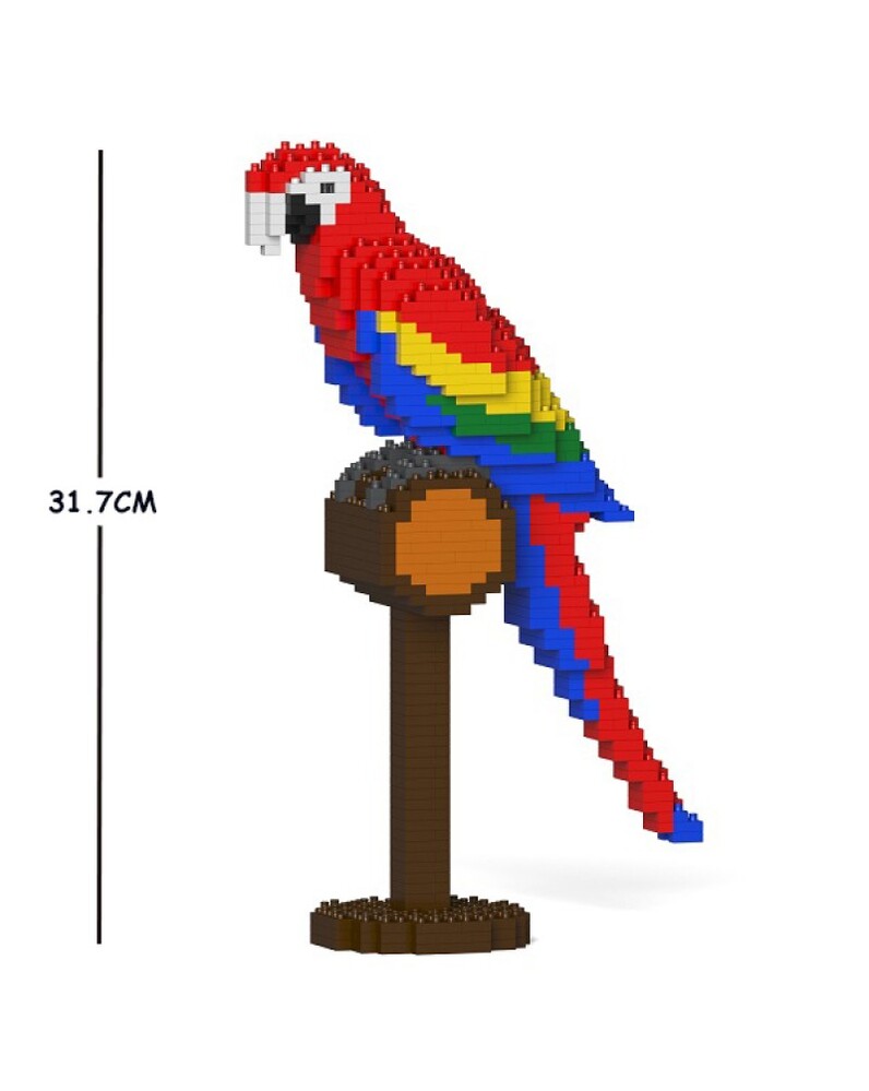 Jekca Animals - Scarlet Macaw 31cm