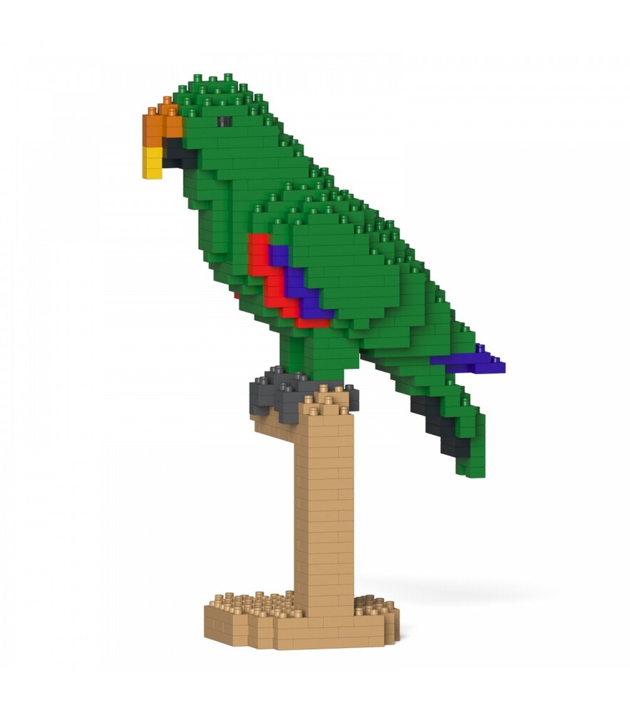 Jekca Animals - Eclectus Green 22cm