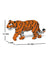 Jekca Animals - Tiger 13cm