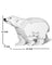 Jekca Animals - Polar Bear 18cm