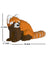 Jekca Animals - Red panda 15cm