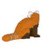 Jekca Animals - Red panda 15cm