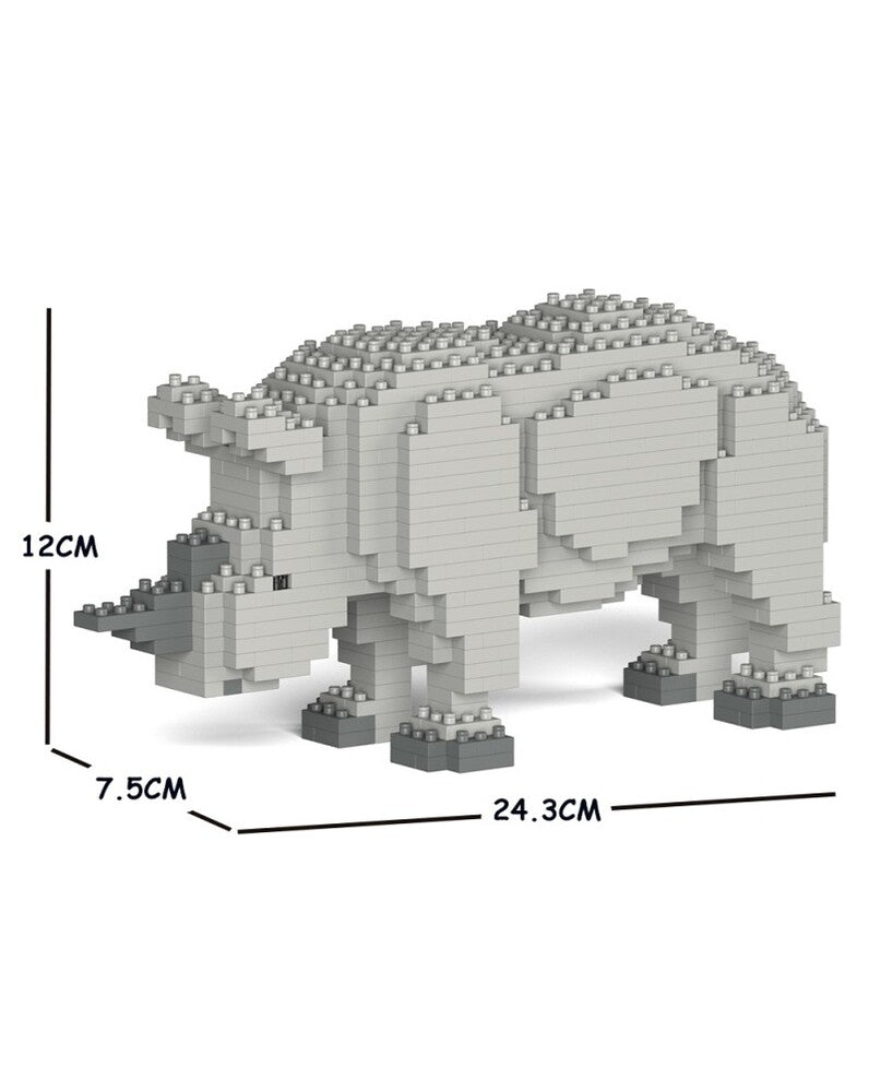 Jekca Animals - Rhino 12cm