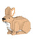 Jekca Animals - Rabbit 12cm