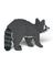 Jekca Animals - Raccoon 13cm