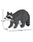 Jekca Animals - Raccoon 13cm