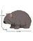 Jekca Animals - Wombat 23cm