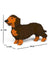 Jekca Animals - Dachshund Brown 16cm