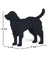Jekca Animals - Labrador Retriever Black 19cm