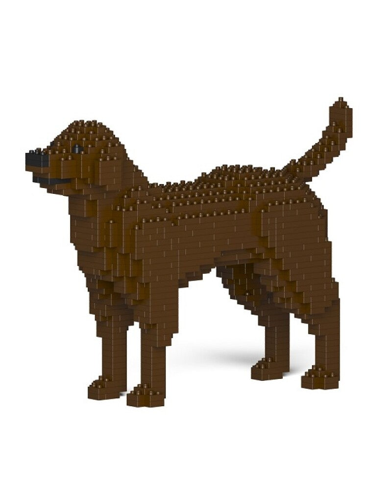 Jekca Animals - Labrador Retriever Brown 19cm