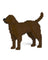Jekca Animals - Labrador Retriever Brown 19cm